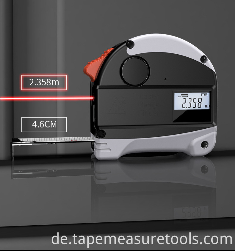 Gute Qualität billiger Infrarot-Laser-Entfernung 40m Laser-Bandmaß-Entfernungsmesser